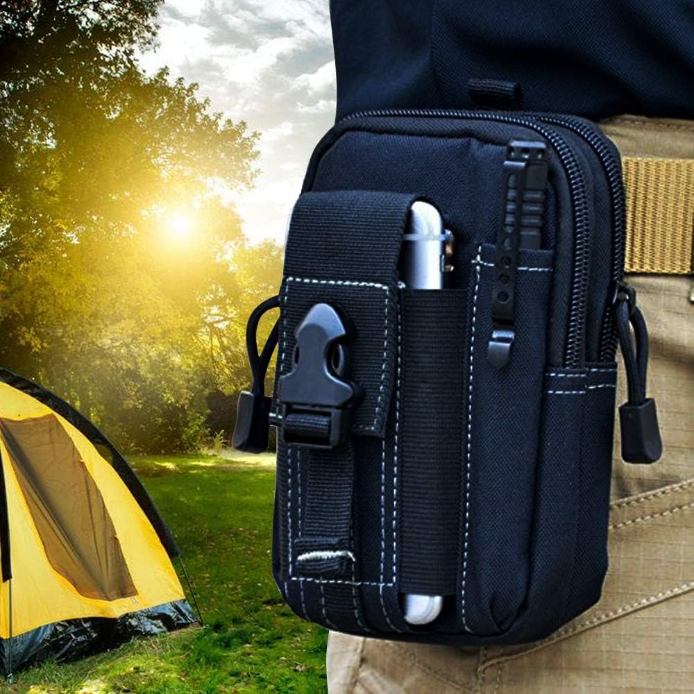 Phone Accessories Holder - Taktische Molle-Gürteltasche, Militär-Hüfttasche, EDC-Werkzeug-Organizer, Telefonholster-Halter für