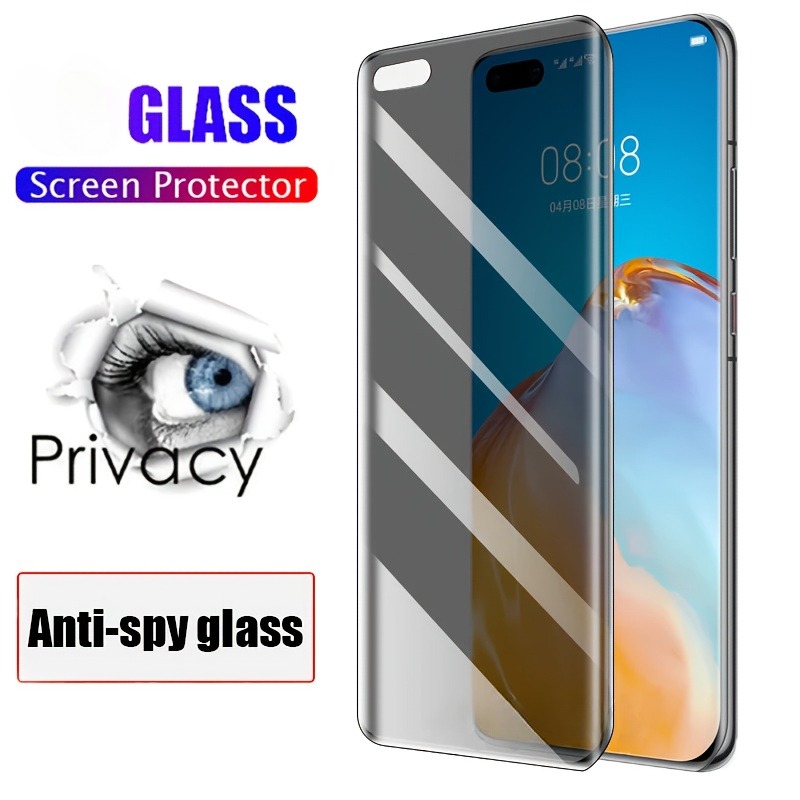 Huawei Mate 60 - 3 Stück Anti-Spy gehärtetes Glas für
