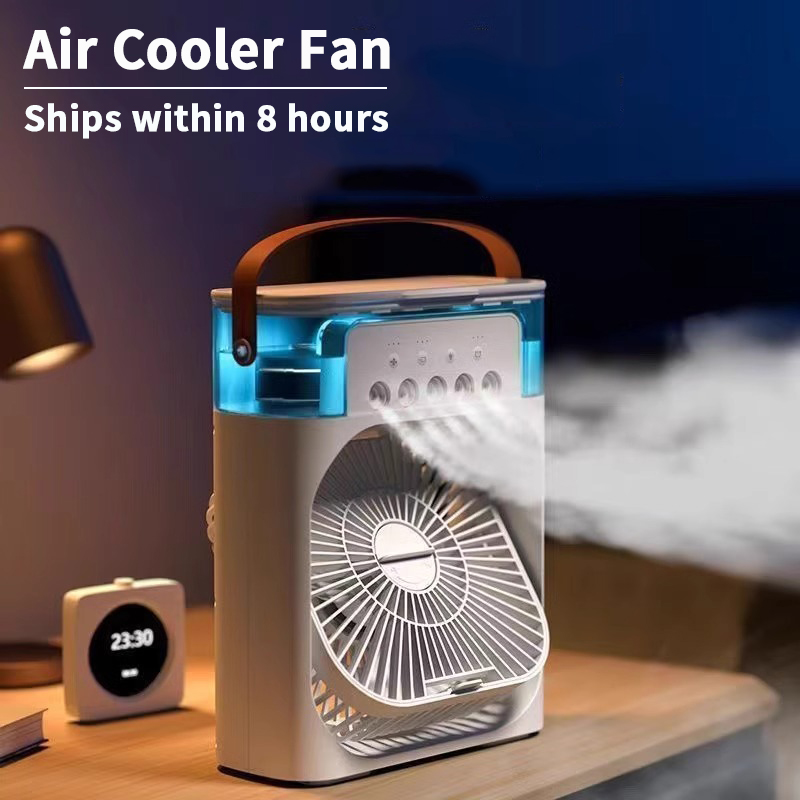 Phone Cooling Fan - 3-in-1 Mini-Klimaanlage für Zuhause, kompakter Luftkühler,