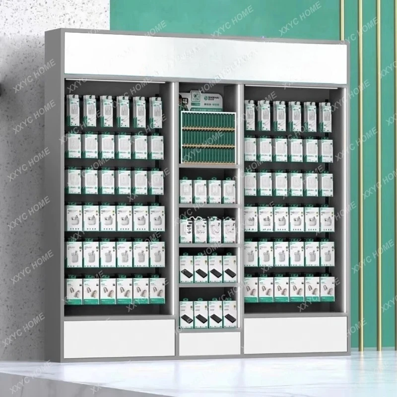 Phone Accessories Rack Display - Ein Schrank für Handy-Zubehör, ein Präsentationsständer
