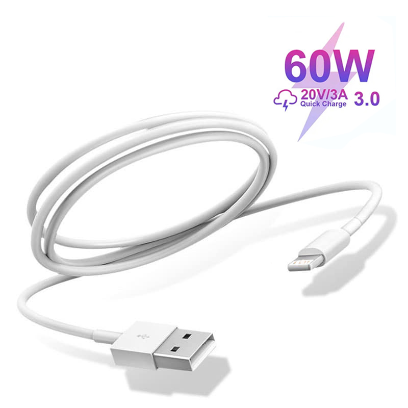 Phone Accessories Online - USB-A-auf-Lightning-Kabel für iPhone 14 13 12