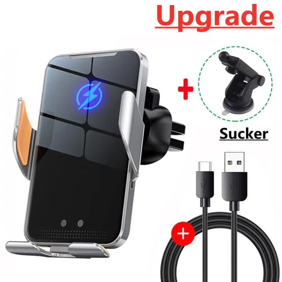 Phone Cooling Fan - Auto-Wireless-Ladegerät, magnetische Auto-Handyhalterung für iPhone 14,