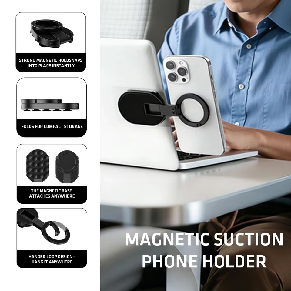 Phone Accessories Holder - MA39 Magnetischer Faltbarer Handyständer Universal 360°