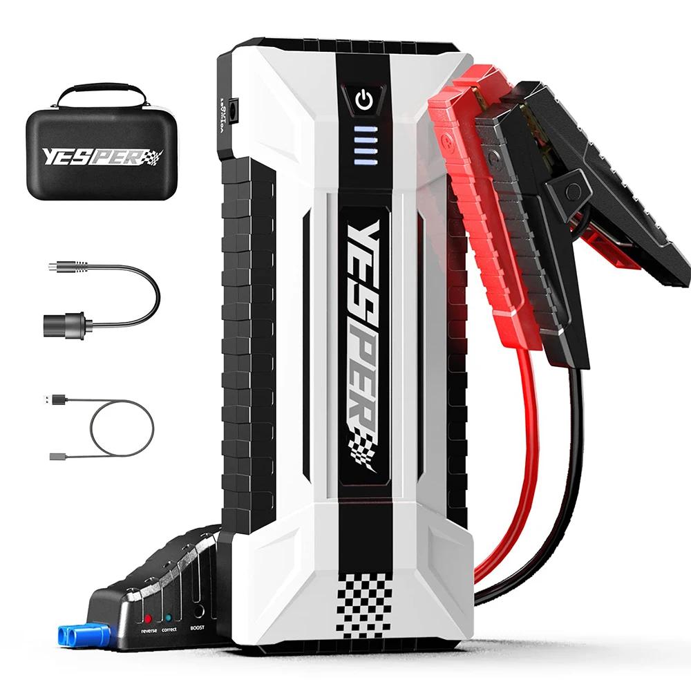 Portable Charger 20000Mah - YEPSER YJS20 3000A Spitzenleistung 12V Auto-Starthilfe