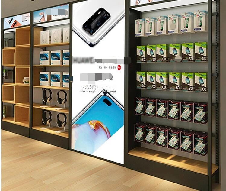 Phone Accessories Rack Display - Handy-Vitrine 2, Handy-Recycling, Ladenzubehör, Thekenschrank, Präsentationsständer