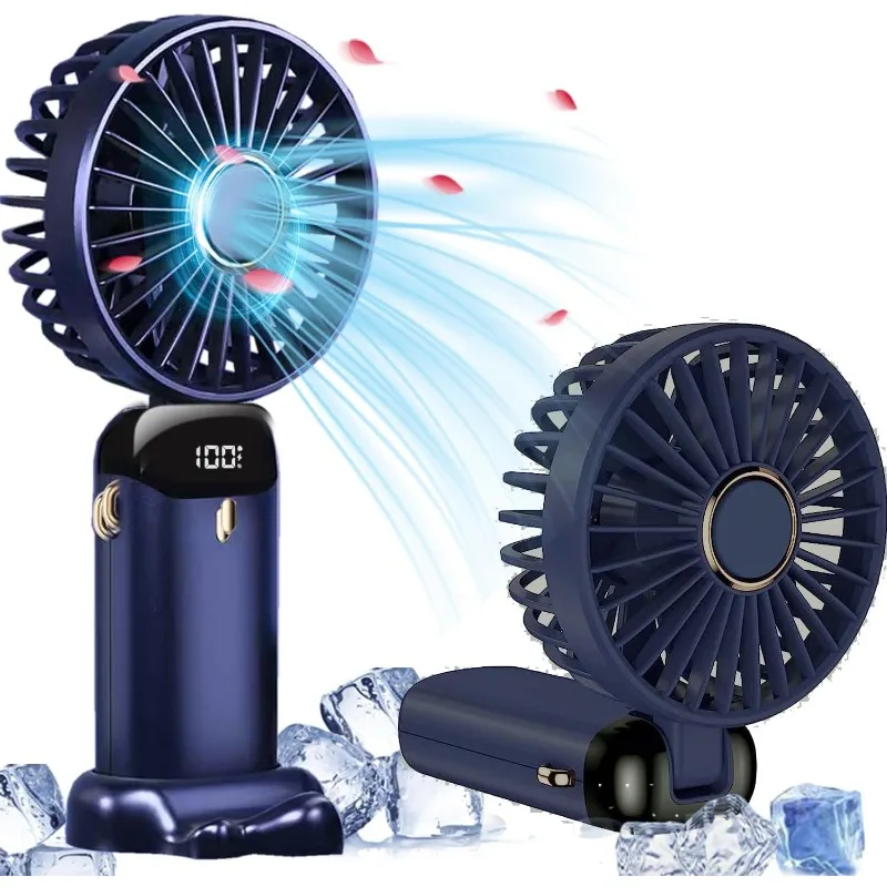 Phone Cooling Fan - Kleiner Kühler, Mini-Ventilator, faltbarer Griff, Ventilator-Einsteller,