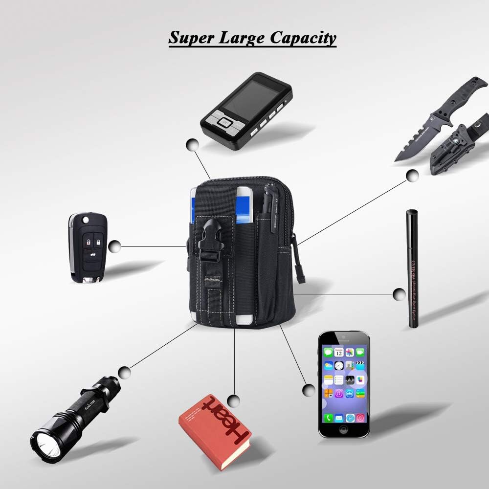 Taktische Molle-Gürteltasche,  – Phone Accessories Holder Bewertung und Preis