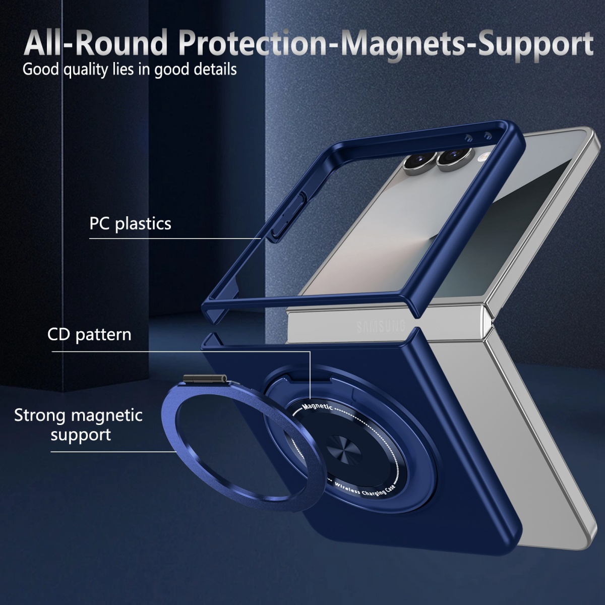 Magnetischer Metall-Drehringha – Phone Ring Holder Bewertung und Preis