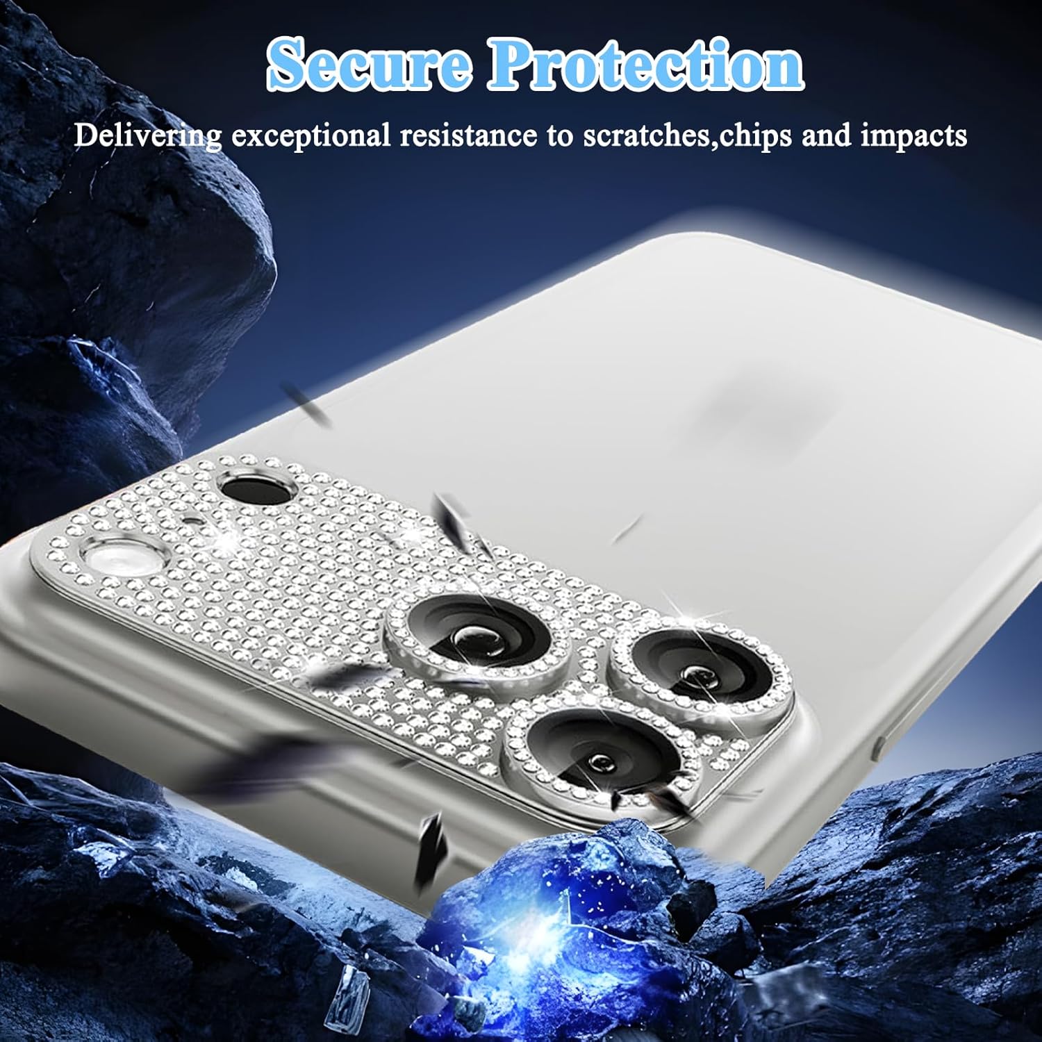 Glitzer-Diamant-Kameraobjektiv – Phone Accessories Online Bewertung und Preis
