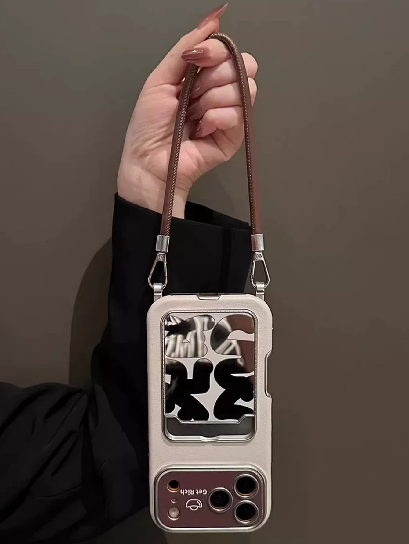 Luxuriöse Leder-Handyhülle mit – Phone Accessories Holder Bewertung und Preis