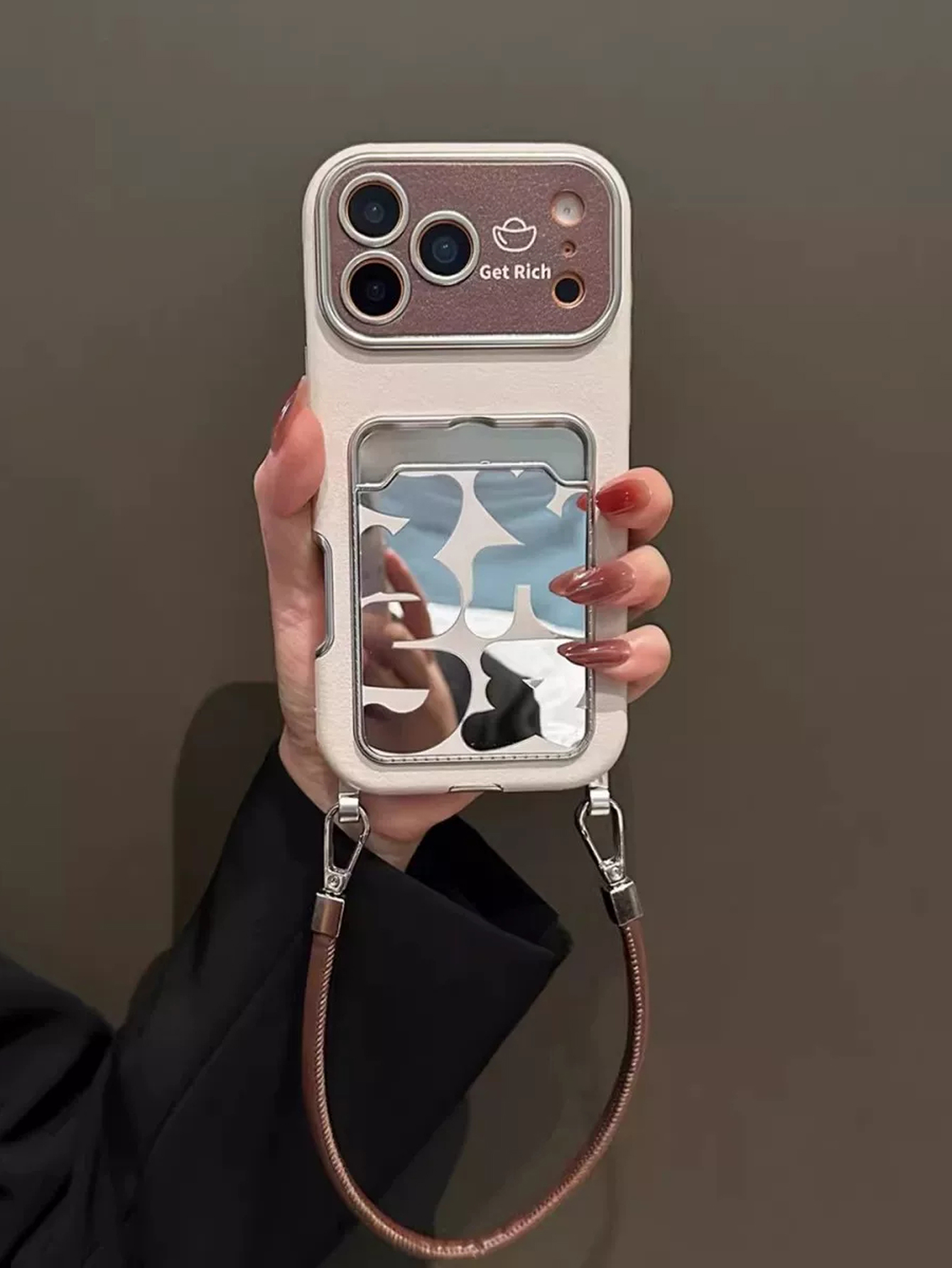 Luxuriöse Leder-Handyhülle mit – Phone Accessories Holder Bewertung und Preis