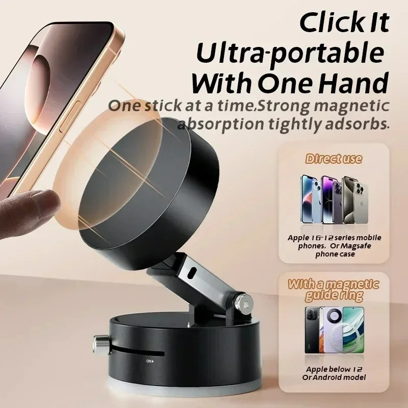 Hochleistungs-Magnet-Vakuumhal – Phone Accessories Holder Bewertung und Preis