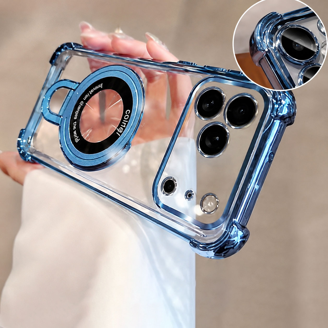 Luxuriöse Transparente Galvani – Phone Accessories Holder Bewertung und Preis