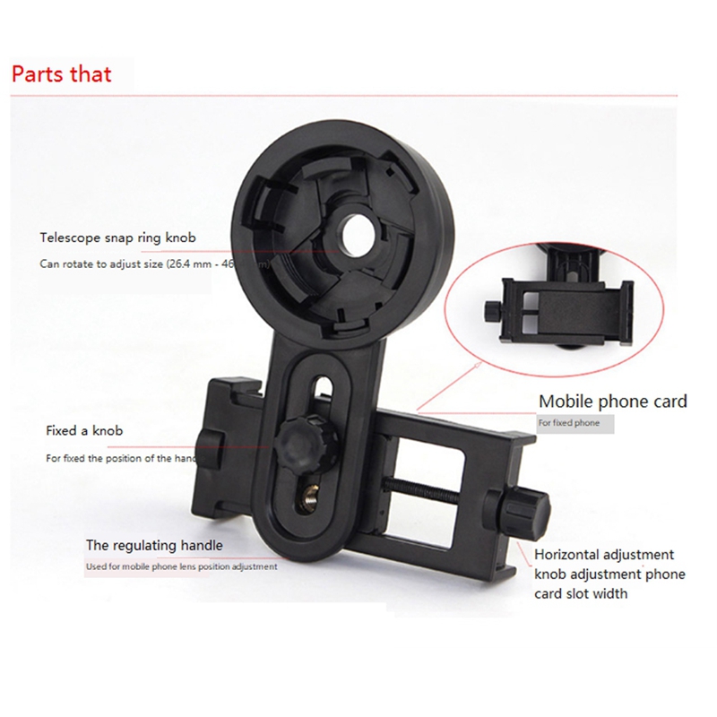 Fernglas-Teleskop-Zubehör Adap – Phone Accessories Holder Bewertung und Preis