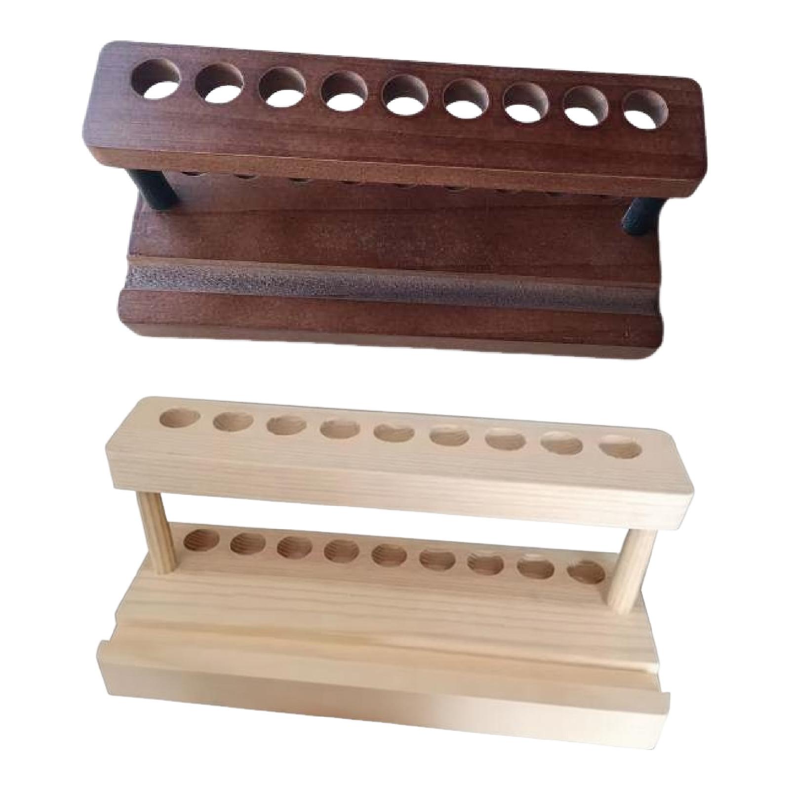 Stifthalter aus Holz mit 9 Fäc – Phone Accessories Rack Display Bewertung und Preis