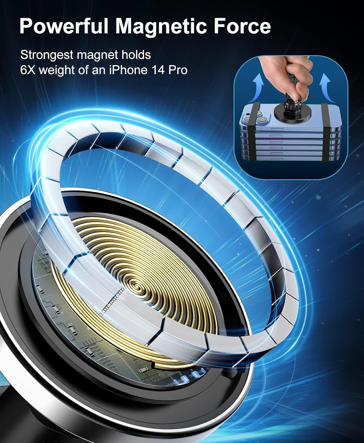 UYUXIO Magnetische Autohalteru – Phone Cooling Fan Bewertung und Preis