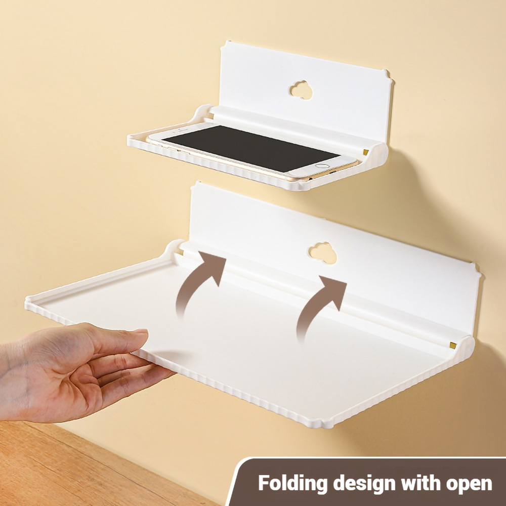 Bohrfreies, faltbares Wandrega – Phone Accessories Holder Bewertung und Preis
